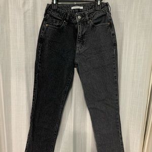 PacSun color block mom jeans